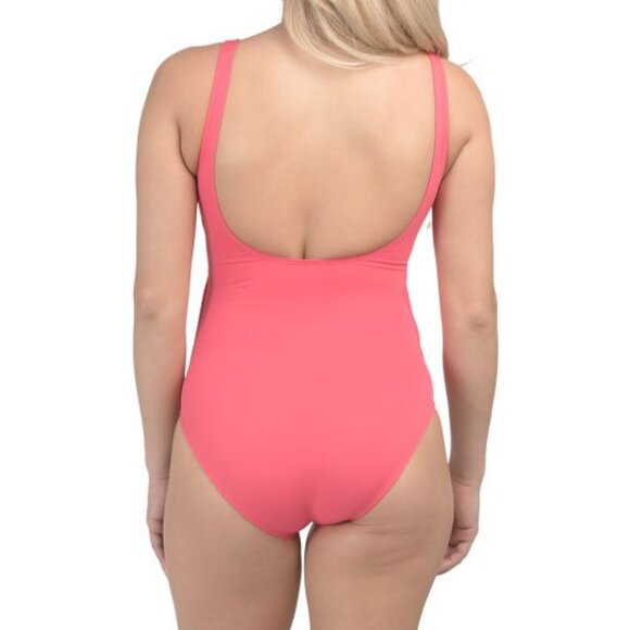 NEW Tommy Bahama One Piece Swimsuit Womens 16 Tie Wrap Beach Vacation Pool - Picture 2 of 9